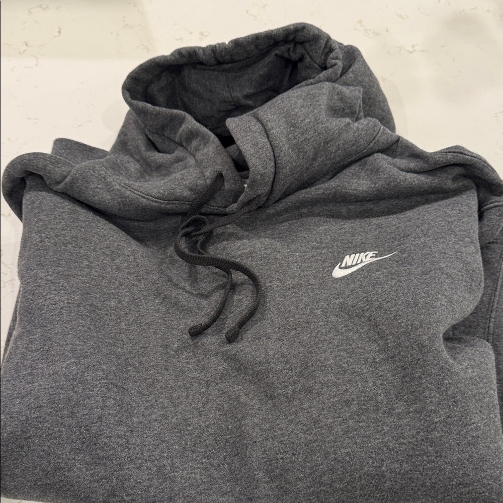 Nike Men's Charcoal Hoodie